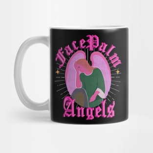 Facepalm Angels Pink Mug